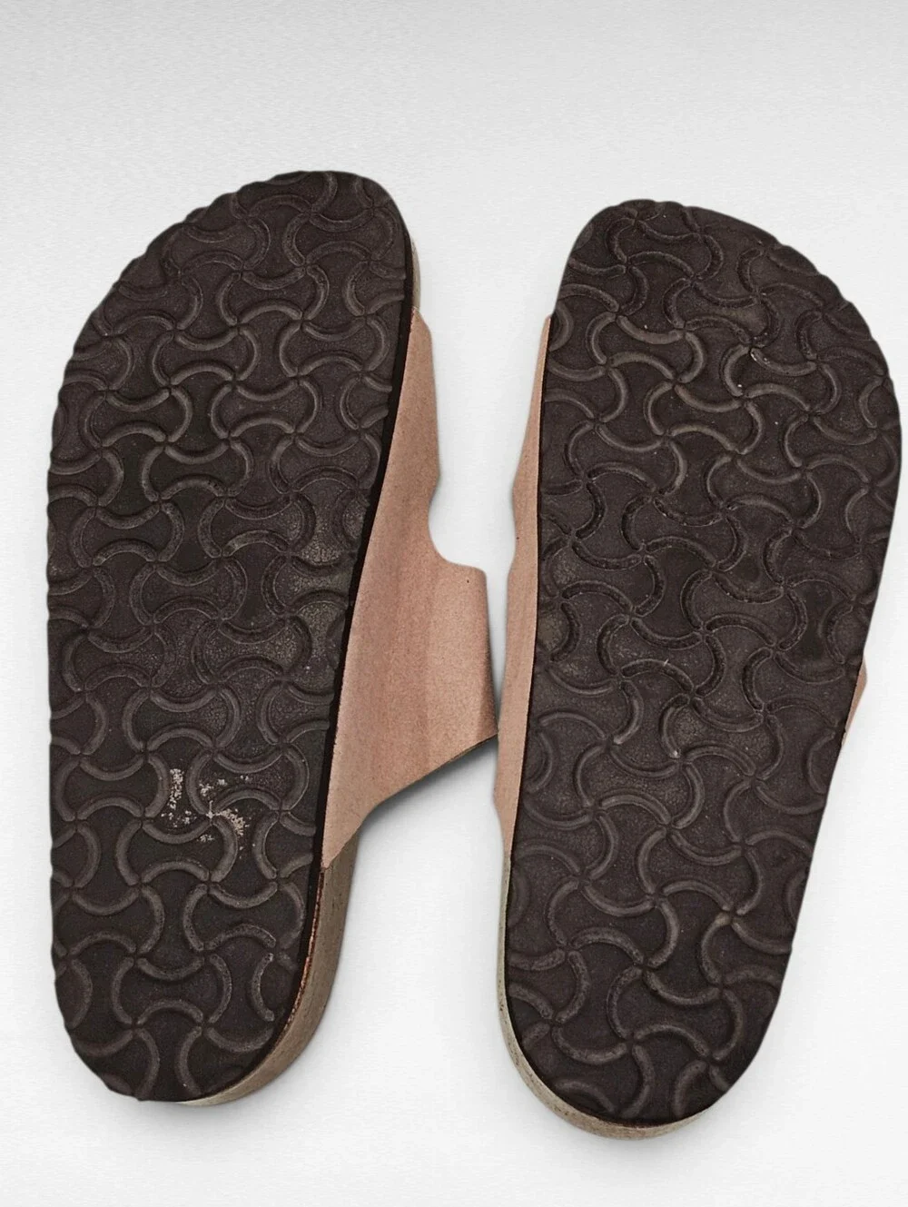 Skechers Two Strap Sandals Taupe Size 8
